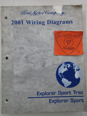 2001 FORD EXPLORER SPORT TRAC/SPORT WIRING DIAGRAMS