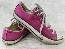 CONVERSE ALL STAR 349519F Purple Sneakers Size Youth 2 / 33.5