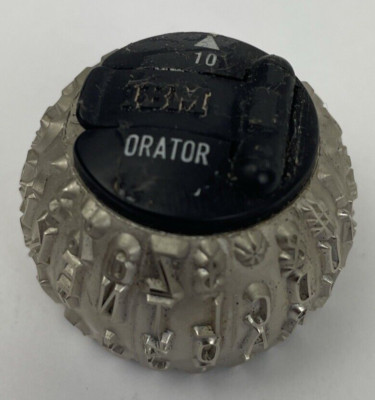 OEM IBM Orator 10 Font Printer Ball Selectric Typewriter Vintage