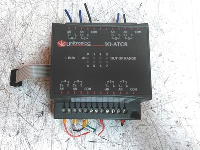 Defective Unitronics IO-ATC8 Expansion Module AS-IS