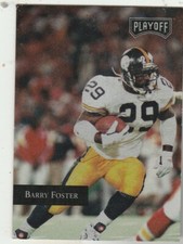 FREE SHIPPING-MINT TO NRMINT-1992 playoff #68 Barry Foster  Steelers 