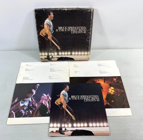 Vintage Bruce Springsteen and E Street Band Live 1975-85 Vinyl 5LPs & Booklet