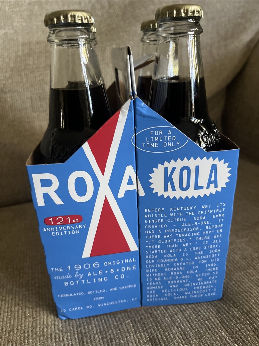 4 Pack Ale-8-one Roxa Cola A Late 1 (KY) Bottle Kentucky Local