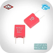 0.47uF 63V MKS2 German WIMA 470n/474 fever audio Film capacitor