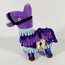 Fortnite Loot Llama Plush Stuffed Animal Toy Purple Blue Soft 11  Gift Game Fun