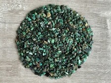 Grade A  Emerald Semi Tumbled Gemstone Mini Chips 4 - 8 mm, Wholesale Bulk Lot