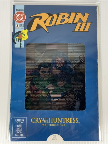 Robin III Cry of the Huntress #1, 3 Lenticular Covers DC Comics 1992 VF/NM - Picture 3 of 3