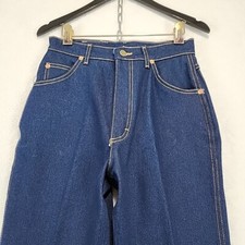 Lee Women's Size 12 Med Dark Wash Vintage High Waist Retro 80's Mom Jeans USA