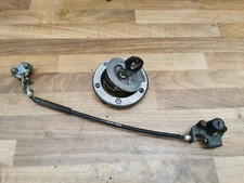 YAMAHA FZ6 FAZER LOCKSET FUEL FILLER CAP & SEAT CATCH PETROL TANK CAP LID 2004