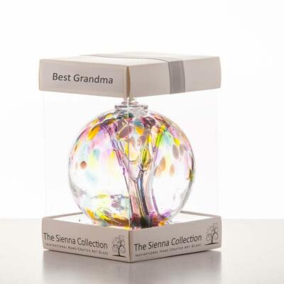 Beste Oma Nan Nanny Oma hängende Ornament Handarbeit Haus Geschenk Sienna Glas