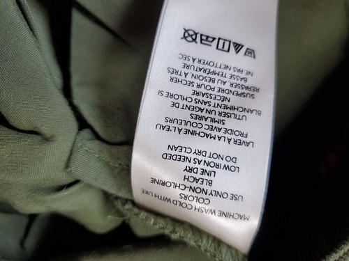 Anthropologie Cordhose weites Bein moosgrün 33W31L 100 % Baumwolle Größe 28 gebraucht, in einwandfreiem Zustand - Bild 5 von 11