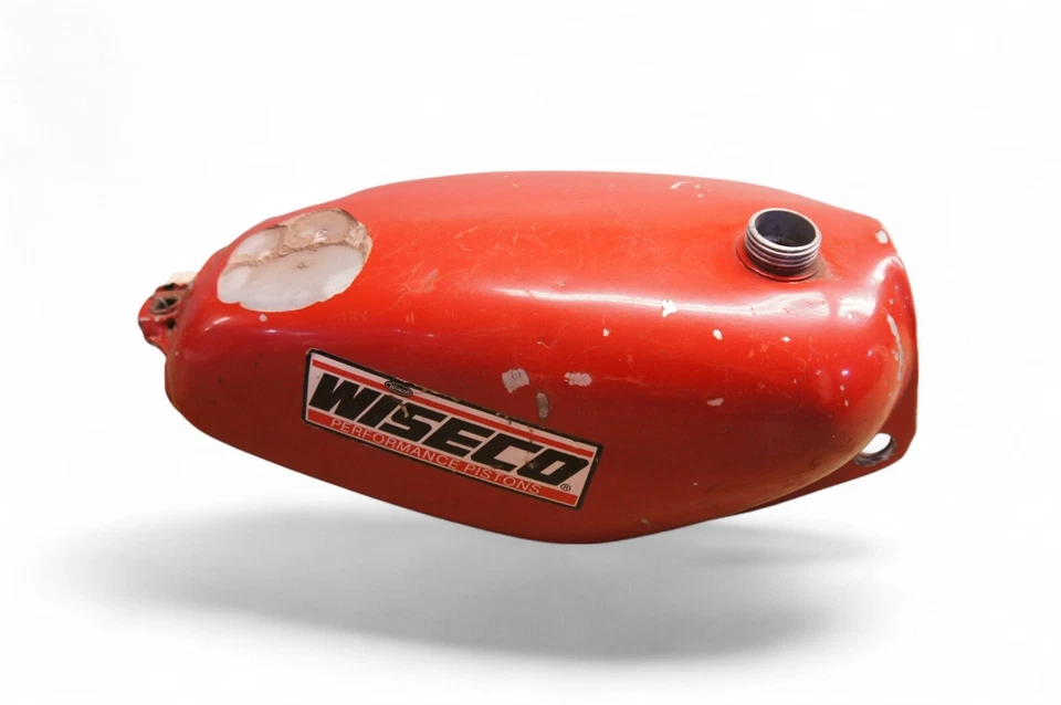 Honda CR250 M 1974 tanque de gasolina aluminio original Hc97 *AHT1 73/74 CR250M Foto 3 de 4