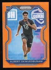 2020 Panini Prizm ALBERT OKWUEGBUNAM Orange /249 SP Rookie RC #316