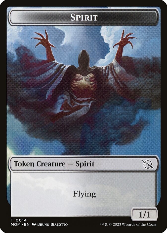 Spirit Token (014) March of the Machine MOM MTG Magic | eBay
