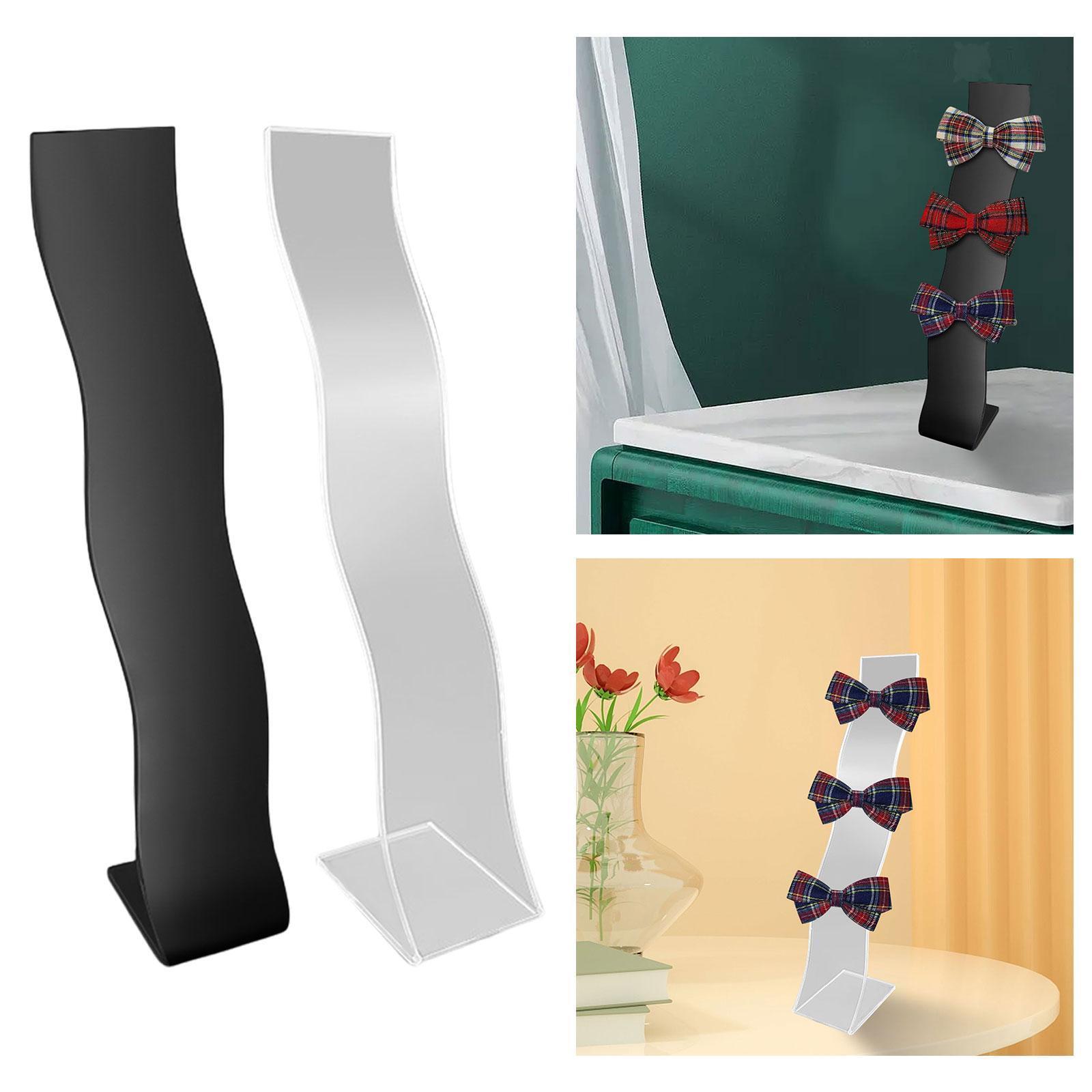 L Shaped Hairpin Display Holder Hair Clip Display Stand, Barrette