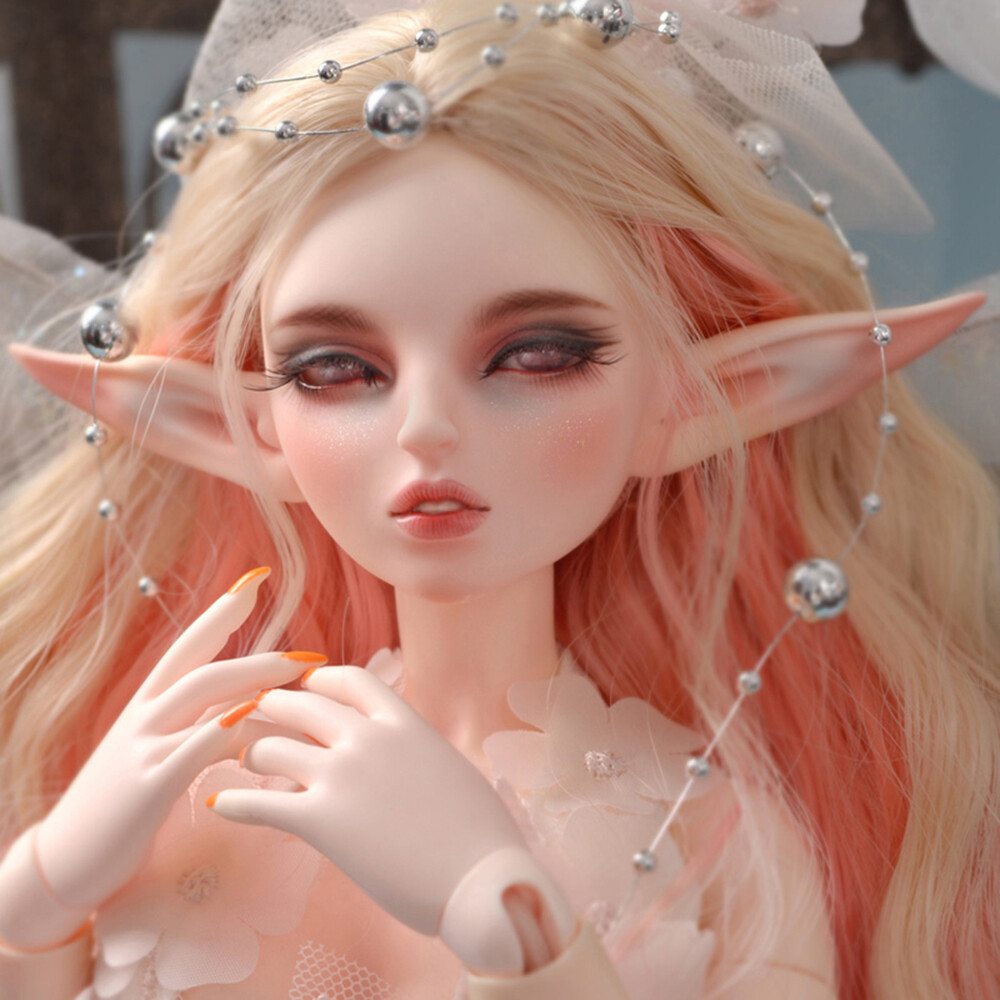 Dollmore] Mystic Doll - Flower Fairy Pink Elf Zinna - LE15 ( Full