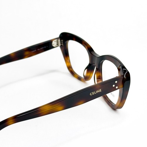 CELINE 50112 BOLD 3 puntos marrón tortuga marco óptico 51 mm gafas CL50112I 001 - Imagen 2 de 10