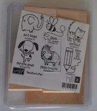 STAMPIN UP! Teachers Pet w Black Ink Pad