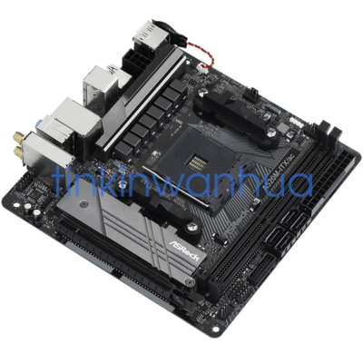 For ASRock A520M-ITX/ac Socket AM4 DDR4 2×M.2 4×SATA III Mini-ITX