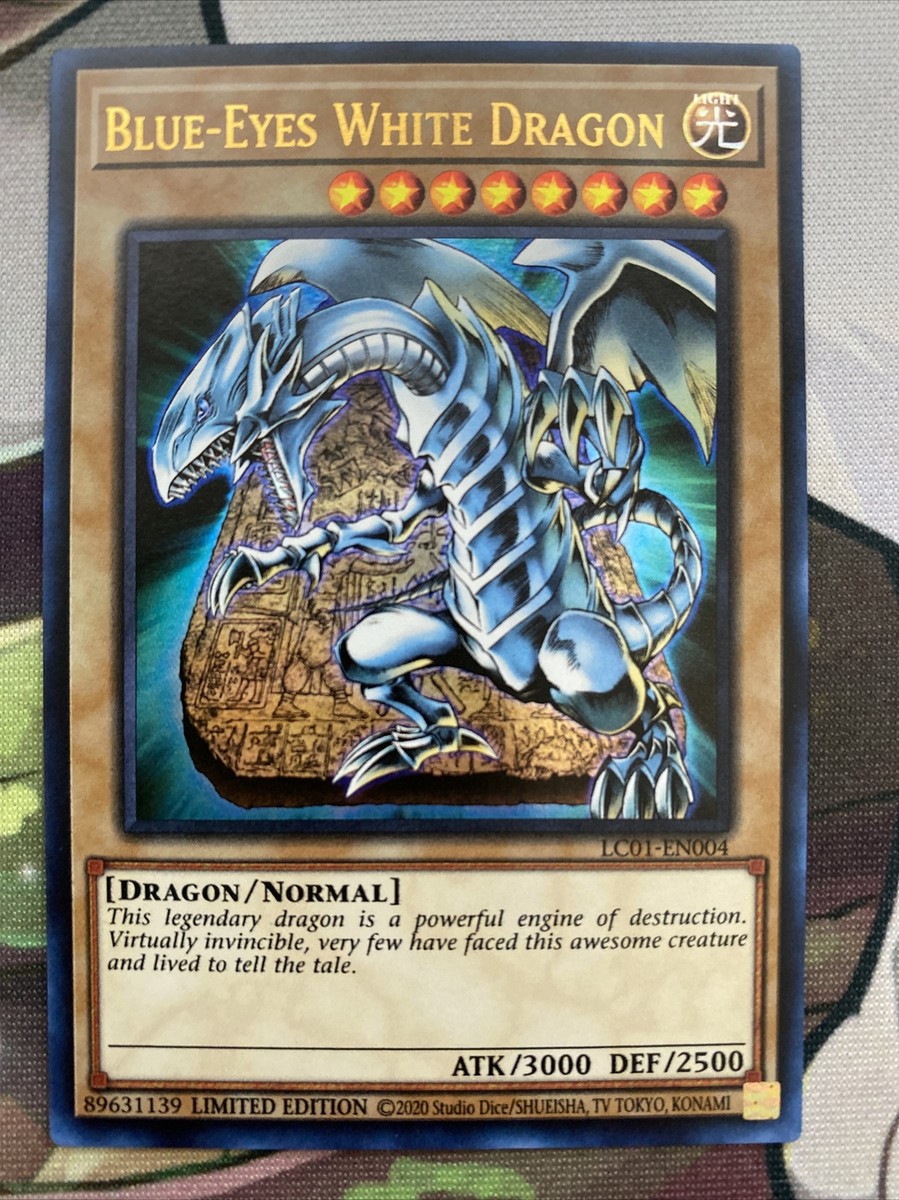 Yugioh! Blue-Eyes White Dragon 25th Anniversary LC01-EN004