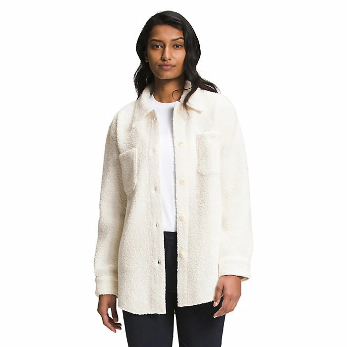 New Womens The North Face Ladies Wooly Harrison Shacket Fleece Coat Jacket  | eBay