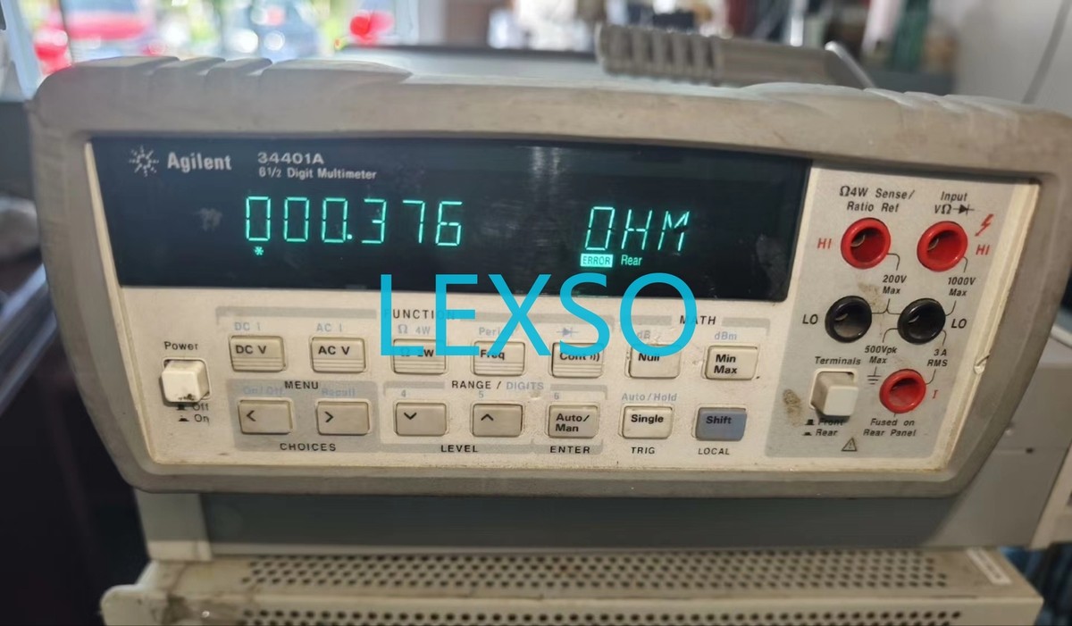 HP / Agilent 34401A Used Digital Multimeter 6½ Digit Tested