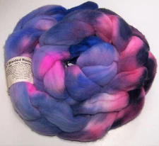 100gm KOIGU BRAIDED ROVING 100% Handpainted Targee Wool #4