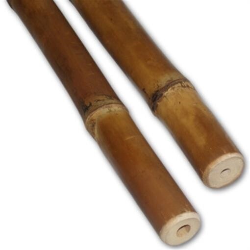 Pair Escrima Kali Arnis Iron Bamboo Martial Arts Demo Sticks Set karate