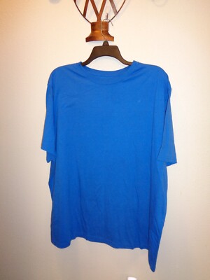 Men's George Blue Short Sleeve Shirt Size 3XL