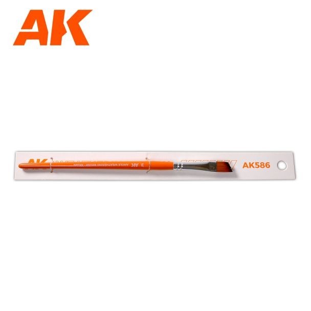 Angled Weathering Brush - Paintbrush - AK Interactive - Brand New