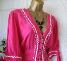 đ****MONSOON PRE OWNED "LITA PINK" DRESS SIZE LARGE***đ