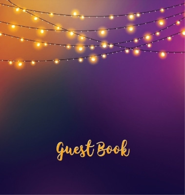 Guest Book (HARDCOVER), Party Guest Book, Birthday Guest Com (Gebundene Ausgabe)