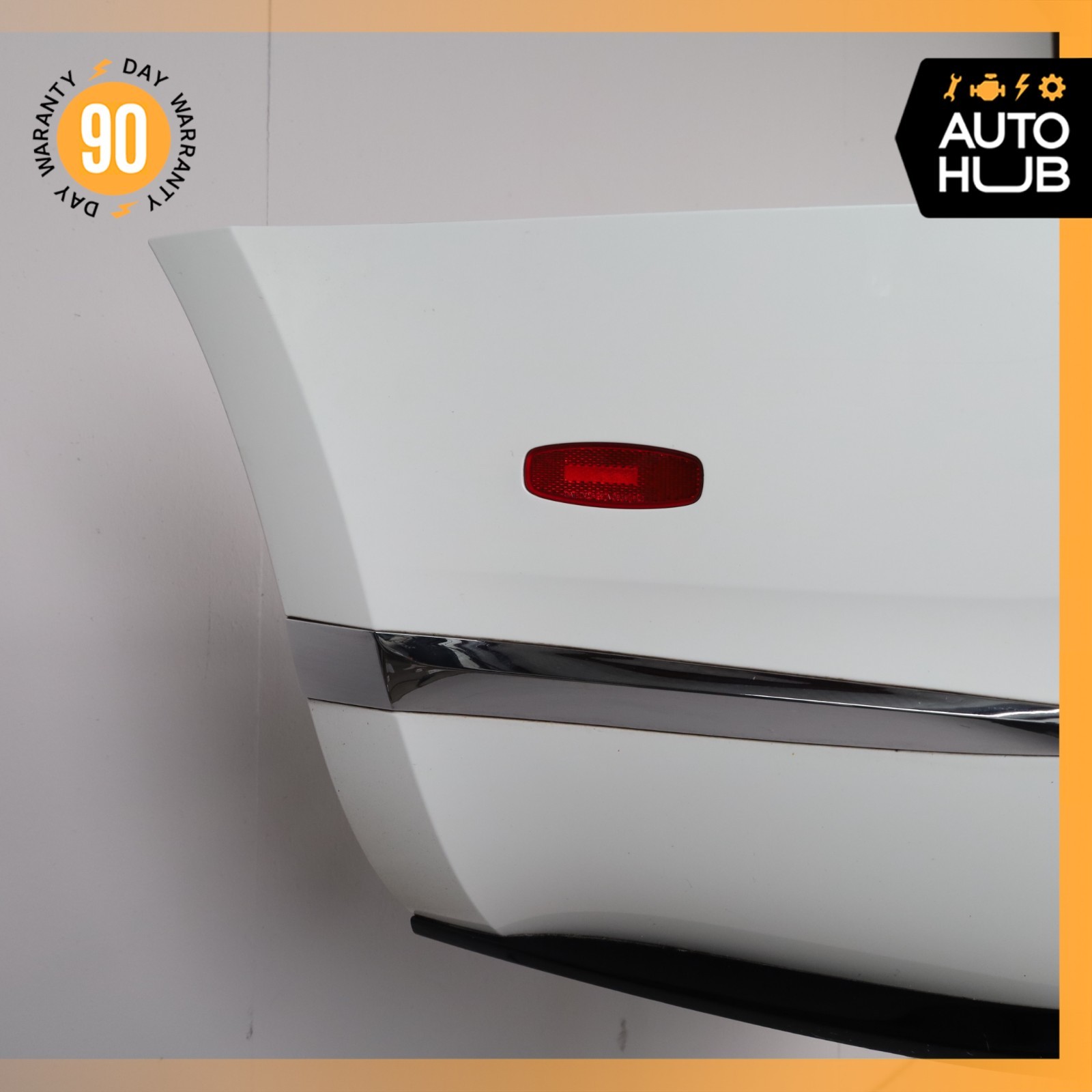 13-15 Bentley Continental GTC GT V8 S Rear Bumper Cover Assembly White OEM 49k