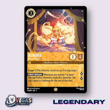 Aurora Waking Beauty 14/204 Legendary Archazia's Island NM Disney Lorcana