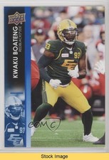 2022 Upper Deck CFL Blue Kwaku Boateng #132 READ 1g4p