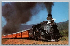Postcard CO Denver & Rio Grande Western Railway #478 Durango, Colorado