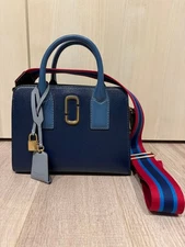 Beautiful Marc Jacobs Handbag with Belt Navy