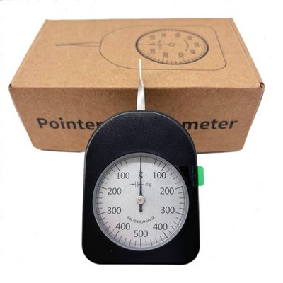 VTSYIQI Dial Analog Tension Meter Gauge with Single Pointer 500G Tensionmeter