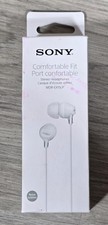 Sony MDR-EX15LP White In-Ear Headphones 9mm Driver Noise-Isolating - NEW -