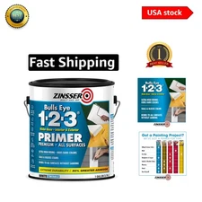 Bulls Eye 1-2-3 Gallon Primer - High Performance, Stain Blocking & Fast Drying