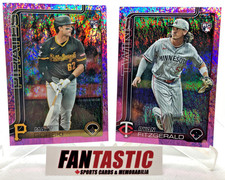 2025 Topps  Update Series PINK HOLO FOIL Parallel YOU PICK -(print run 800)