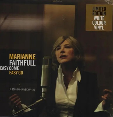 LP Marianne Faithfull Easy Come Easy Go WHITE VINYL, LIMITED EDITION Naïve