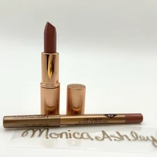 Charlotte Tilbury Mini Pillow Talk Lipstick & Liner Set Pillow Talk - Nude Pink