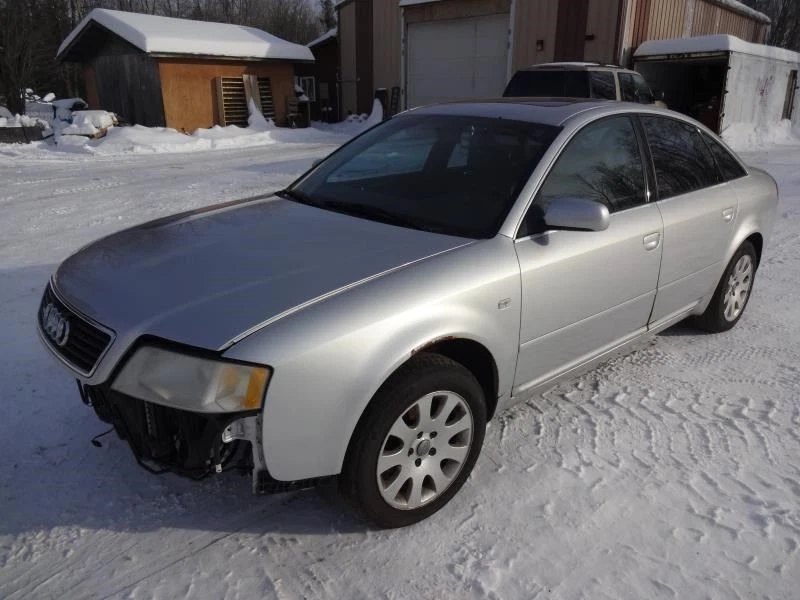 99 Audi A6 Quattro Sun Visor/Shade W/Mirror W/O Light - Right Hand Gray - Image 4 of 4