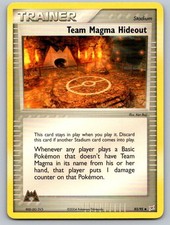 Team Magma Hideout 83/95 Uncommon Team Magma vs Team Aqua Pokemon Lightly Played on eBay