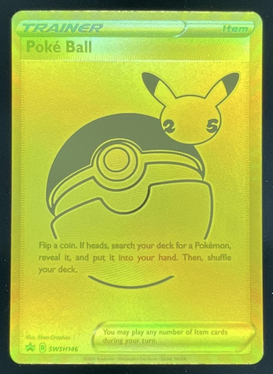 2021 Pokemon Sword & Shield Black Star Promos #SWSH146 Poke Ball
