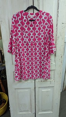 Jude Connally Pink Grand Chains Kerry Dress size Small