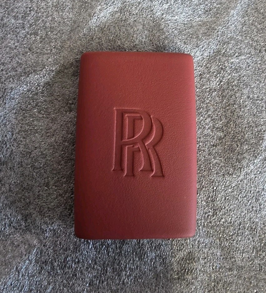 GENUINE ROLLS ROYCE HOTSPUR RED Cover Radio Remote Control Decor 66-12-5A44486