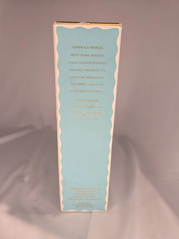 Victoria's Secret Segunda Piel Satén Azurina Pura Colonia 5 fl oz Nuevo Con Caja Raro Foto 2 de 3