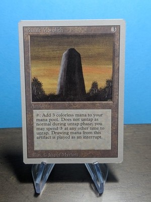 MTG Revised Basalt Monolith LP